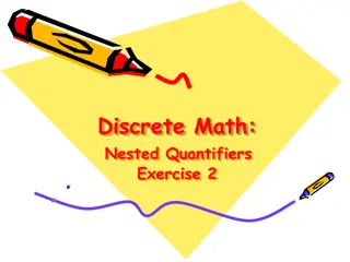 Discrete Mathematics Exercise: Nested Quantifiers