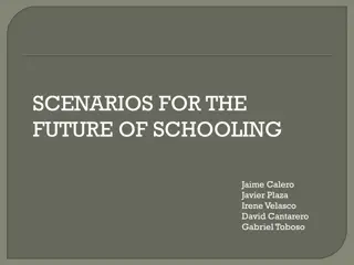 Exploring Future Scenarios in Schooling