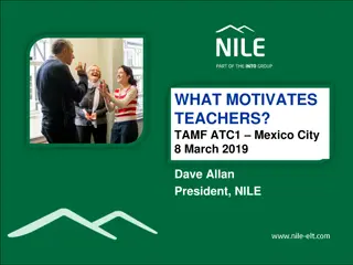 Insights on Teacher Motivation: What Drives Educators?