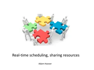 Real-time Resource Sharing and Scheduling Techniques