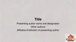 Study Objectives and Results: Key Findings