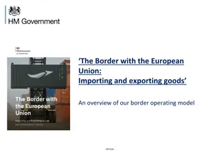 Border Operating Model Overview