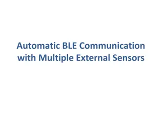 Automatic BLE Communication with Multiple Sensors