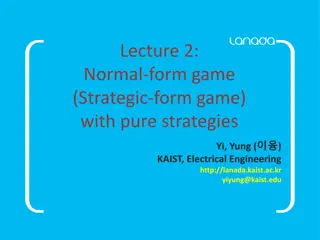 Understanding Normal-Form Games
