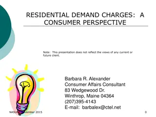 Understanding Residential Demand Charges