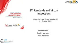 Virtual Standards & Inspections - 8th Edition Insights