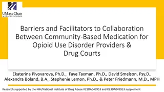 Collaboration Challenges in Opioid Treatment Programs