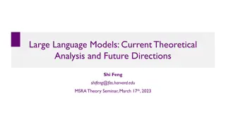 Theoretical Analysis of Large Language Models