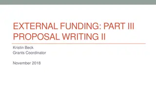 Effective Proposal Writing Techniques