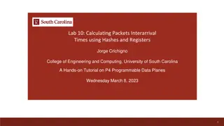 Calculating Packets Interarrival Times with Hashes and Registers
