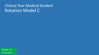 Clinical Year Medical Student Rotation Model Overview