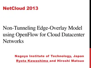 Edge Overlay Model for Cloud Networks
