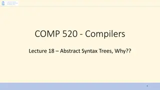Understanding Abstract Syntax Trees in Compilers