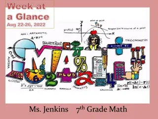 Exciting 7th Grade Math Learning Week