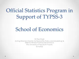 Supporting Statistical Needs: University of the South Pacific School of Economics
