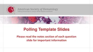 Interactive Audience Polling Templates