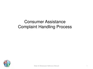 Water & Wastewater Consumer Assistance Guide