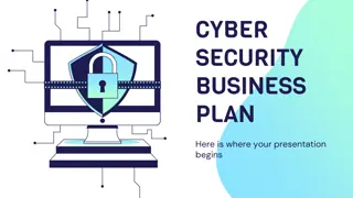 Cyber Security Business Plan Presentation