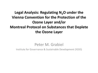 Regulating N2O under Ozone Conventions