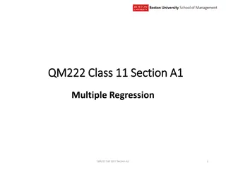 Interpreting Regression Coefficients and Standard Errors