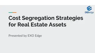 Cost Segregation Strategies for Real Estate Assets
