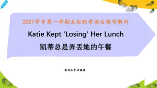 Katie's Lunch Dilemma