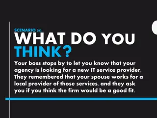 Choosing New IT Service Provider Ethically