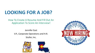 Crafting a Winning Resume and Nailing Job Applications