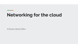 Cloud Computing Network Architecture and Future Trends