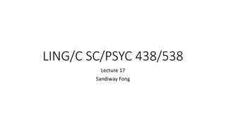 Understanding Finite State Automata (FSA) in Computational Linguistics