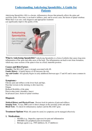 Understanding Ankylosing Spondylitis: A Guide for Patients-Dr Sarthak Kadakia