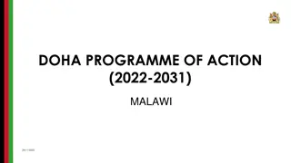 Malawi's Doha Programme of Action 2022-2031 Overview