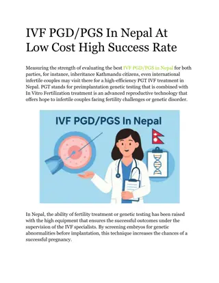 IVF PGD_PGS In Nepal At Low Cost High Success Rate