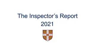 Inspector's Report 2021 Highlights