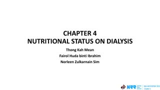 Nutritional Status on Dialysis Trends