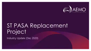 PASA Replacement Project Industry Update Dec 2020