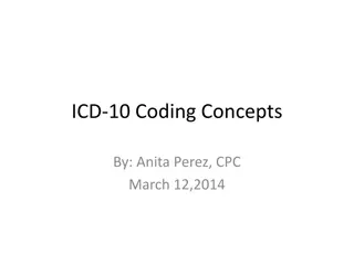 Understanding ICD-10 Coding Concepts