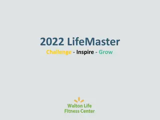 LifeMaster Challenge 2022: Inspire, Grow, and Thrive