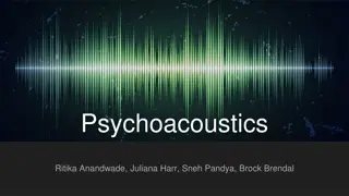 Psychoacoustics Research: Pitch Recall and Analysis