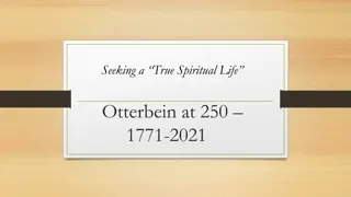 Celebrating 250 Years of Spiritual Life at Otterbein