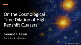 Cosmological Time Dilation of High Redshift Quasars