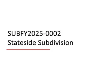 Stateside Subdivision Application Details