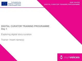 Digital Story Curation Training Program