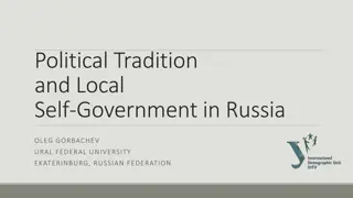 Evolution of Local Self-Government in Russia