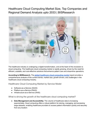 Healthcare Cloud Computing Market