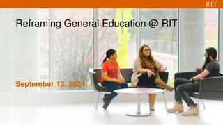 Reframing General Education at RIT
