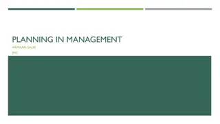 Effective Planning in Management: Strategies, Significance, and Process