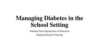 Managing Diabetes in School: Types, Symptoms, and Treatment