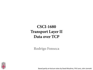 Efficient Flow Rate Control Techniques in Networks