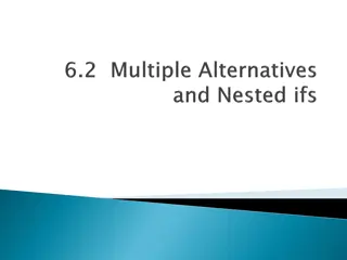 Understanding Nested If-Else Statements